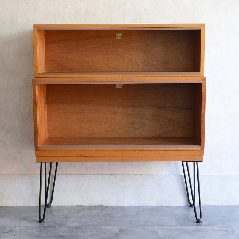 Simplex マホガニー ブックケース カップボード 34 アイアンレッグ