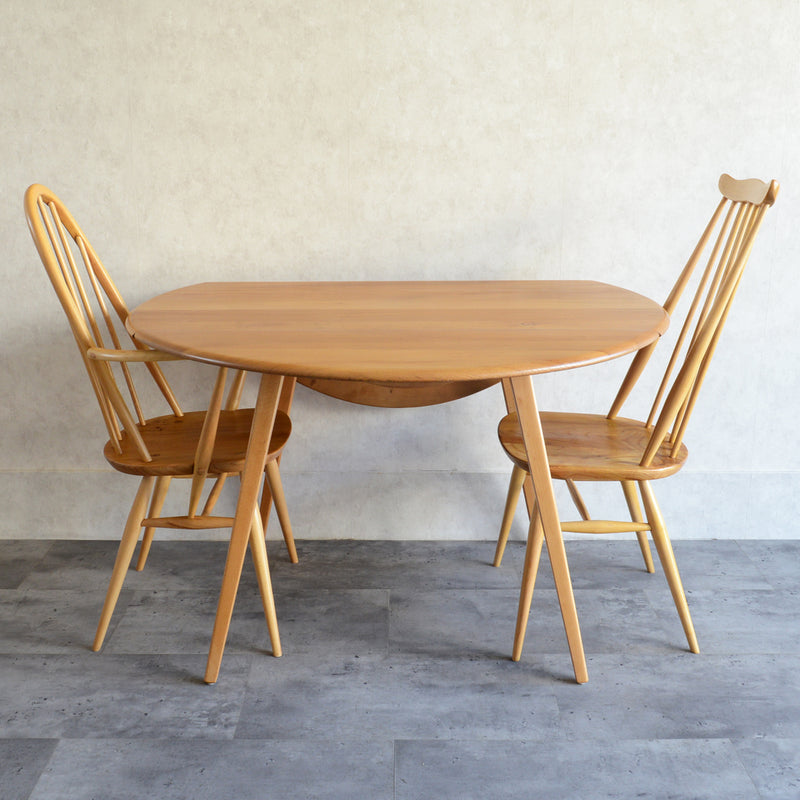 S様見学予約商品　ERCOLバタフライテーブル 11（天板剥離再塗装済）