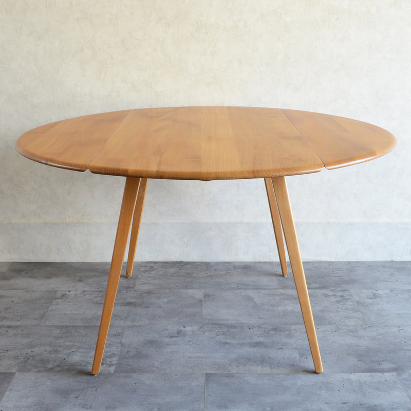 S様見学予約商品　ERCOLバタフライテーブル 11（天板剥離再塗装済）