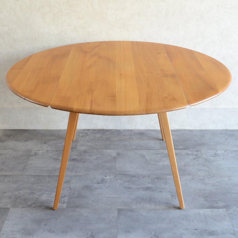 S様見学予約商品　ERCOLバタフライテーブル 11（天板剥離再塗装済）