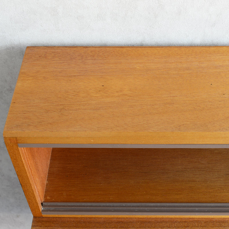 Simplex マホガニー ブックケース カップボード 34 アイアンレッグ