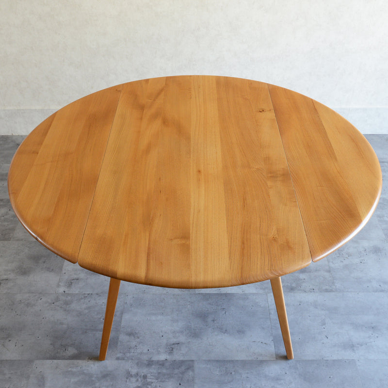 S様見学予約商品　ERCOLバタフライテーブル 11（天板剥離再塗装済）