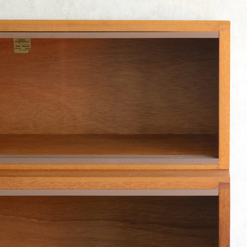 Simplex マホガニー ブックケース カップボード 34 アイアンレッグ