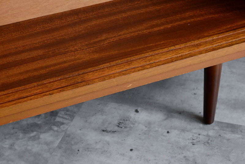 ガラス扉チークキャビネット004