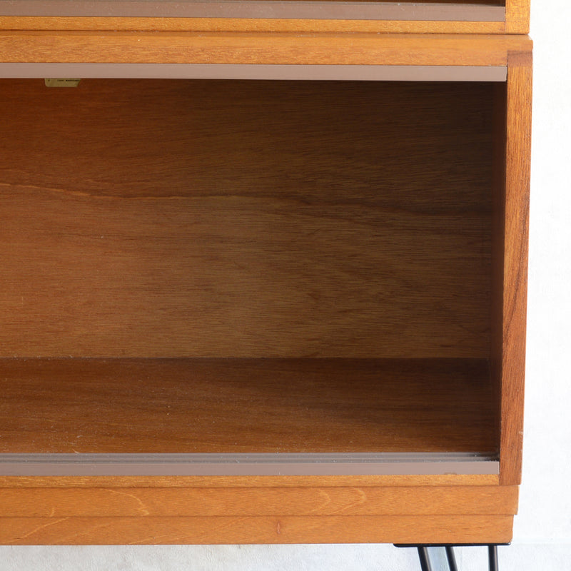 Simplex マホガニー ブックケース カップボード 34 アイアンレッグ