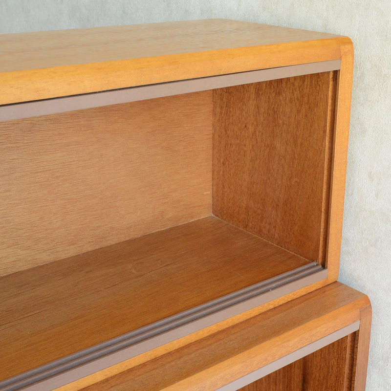 Simplex マホガニー ブックケース カップボード 34 アイアンレッグ