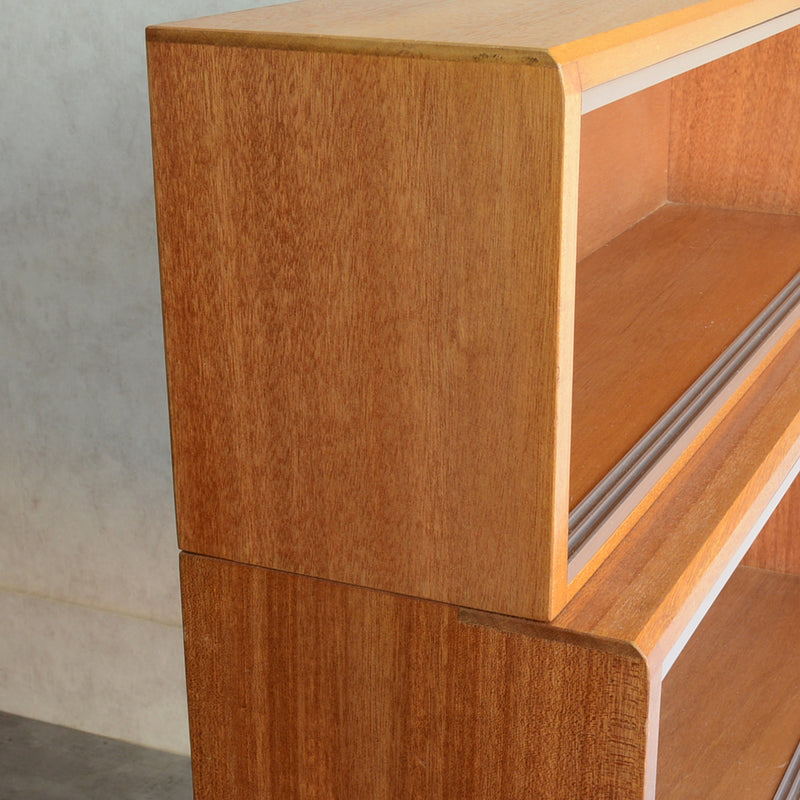 Simplex マホガニー ブックケース カップボード 34 アイアンレッグ