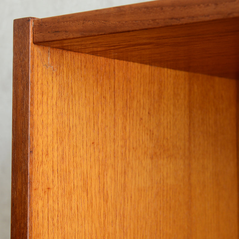 デンマークヴィンテージ　扉付きブックシェルフ3-1（ウッドオイル仕上）