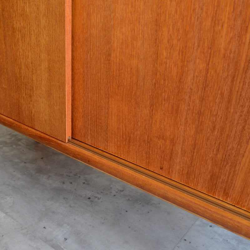 デンマークヴィンテージ　扉付きブックシェルフ3-1（ウッドオイル仕上）