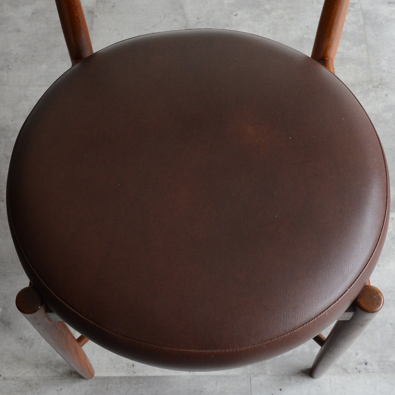 G-PLAN ジープラン フレスコ サーキュラーチェア A(ブラウン）