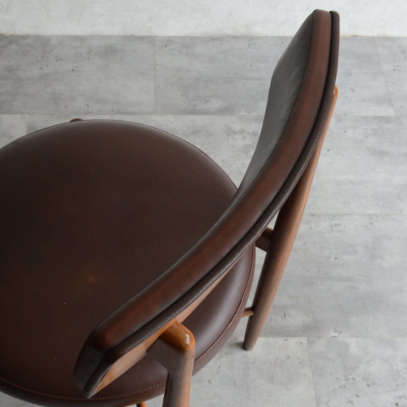 G-PLAN ジープラン フレスコ サーキュラーチェア A(ブラウン）