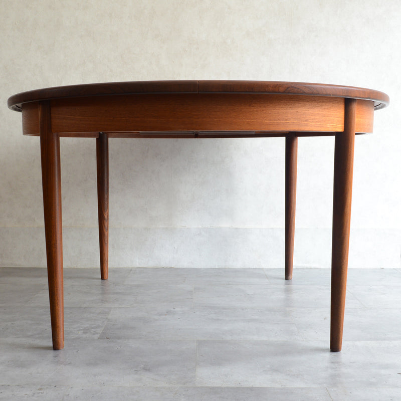 G-PLAN ジープラン　エクステンション ラウンドテーブル76(天板剥離再塗装）