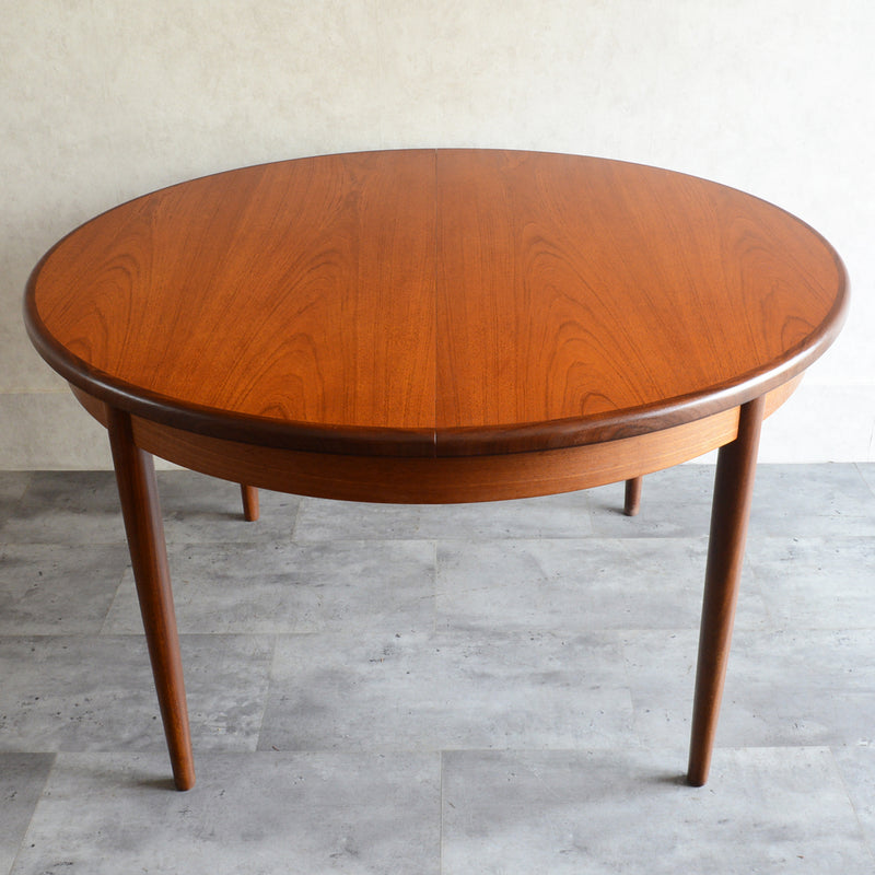 G-PLAN ジープラン　エクステンション ラウンドテーブル76(天板剥離再塗装）