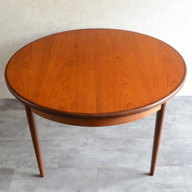 G-PLAN ジープラン　エクステンション ラウンドテーブル76(天板剥離再塗装）