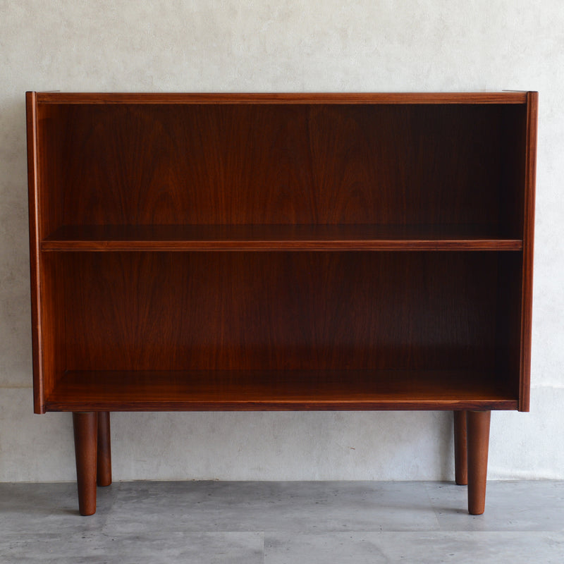 デンマーク ヴィンテージ ブックシェルフ (ローズウッド・2段)3-2