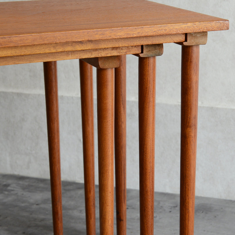 60s デンマーク　チーク ネストテーブル