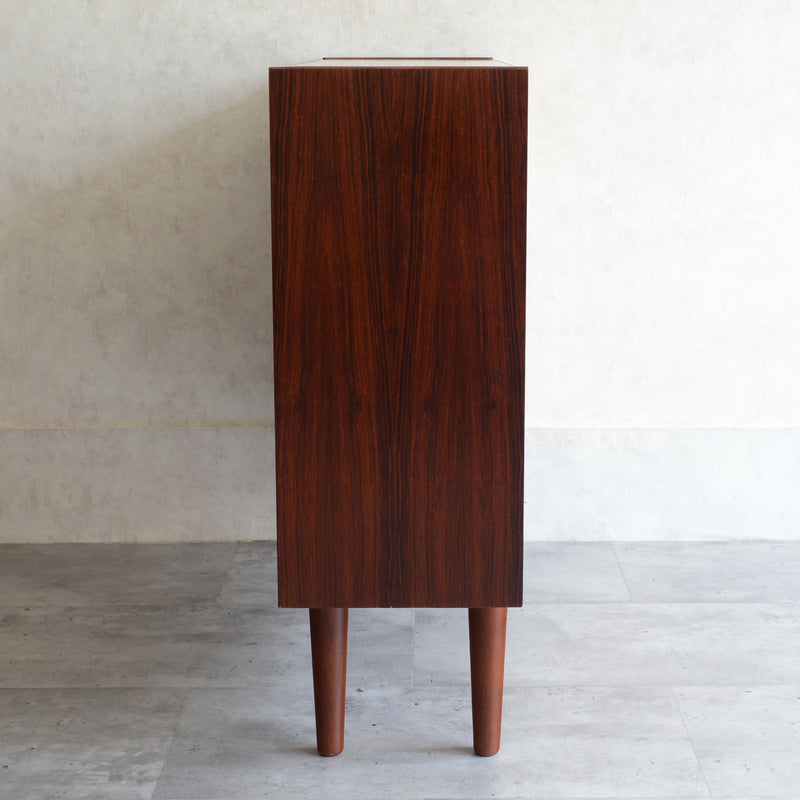 デンマーク ヴィンテージ ブックシェルフ (ローズウッド・2段)3-2