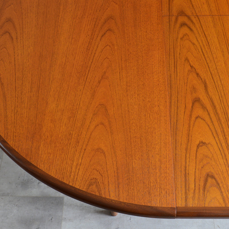 G-PLAN ジープラン　エクステンション ラウンドテーブル76(天板剥離再塗装）