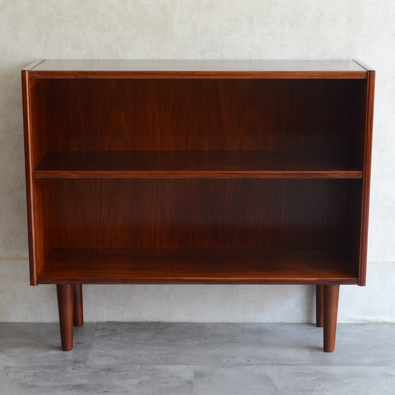 デンマーク ヴィンテージ ブックシェルフ (ローズウッド・2段)3-2
