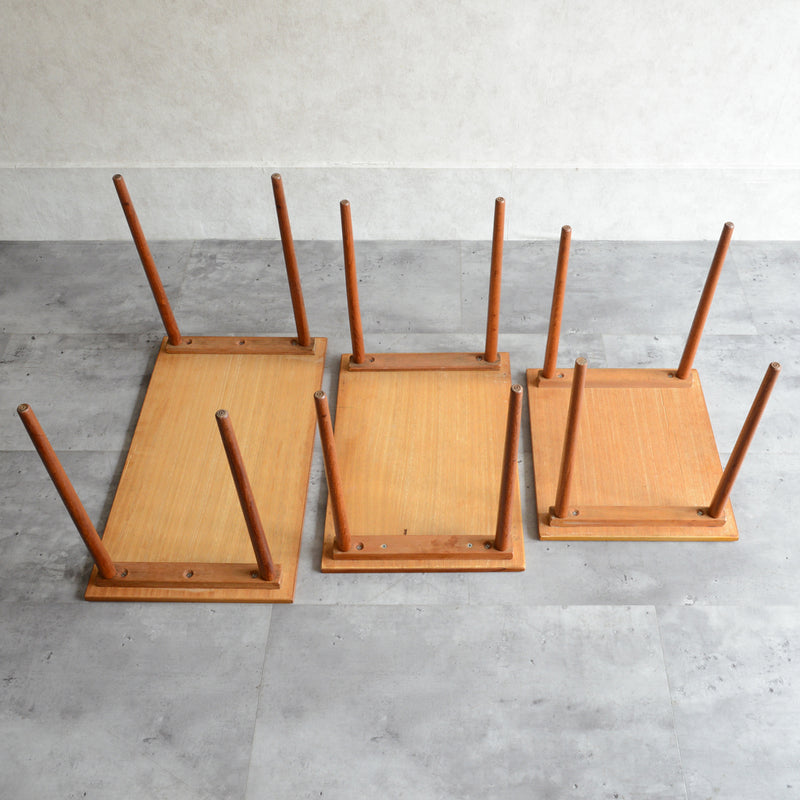 60s デンマーク　チーク ネストテーブル