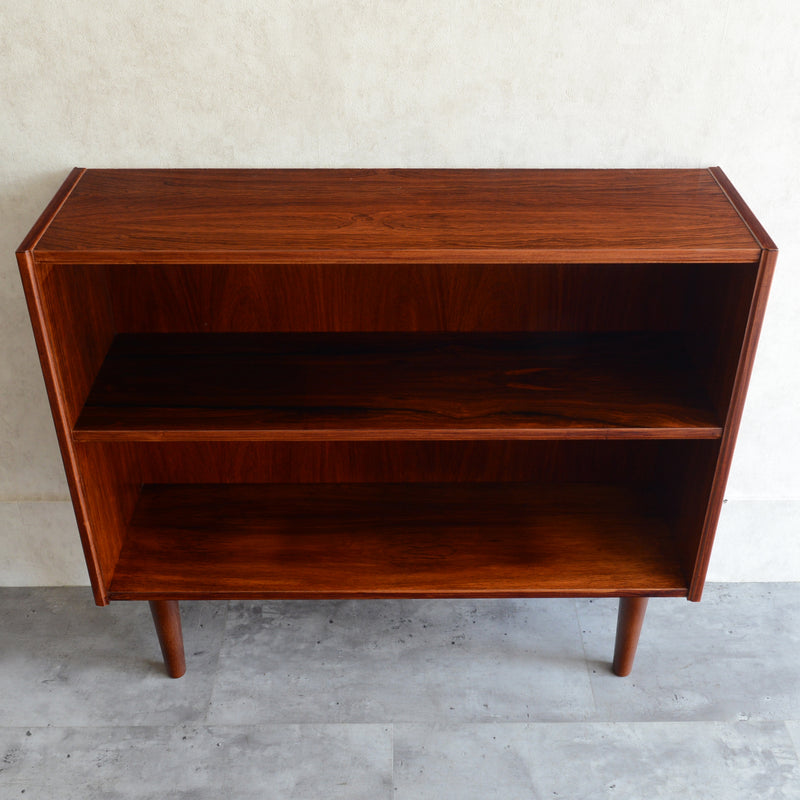 デンマーク ヴィンテージ ブックシェルフ (ローズウッド・2段)3-2