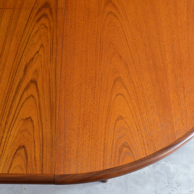 G-PLAN ジープラン　エクステンション ラウンドテーブル76(天板剥離再塗装）