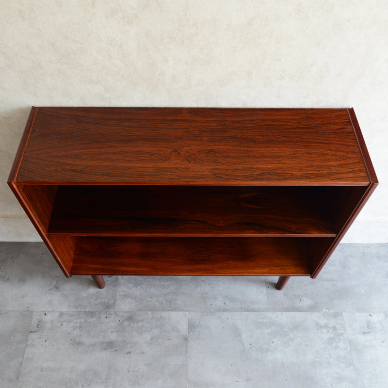 デンマーク ヴィンテージ ブックシェルフ (ローズウッド・2段)3-2