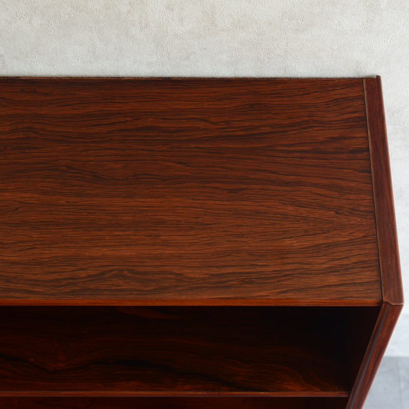 デンマーク ヴィンテージ ブックシェルフ (ローズウッド・2段)3-2