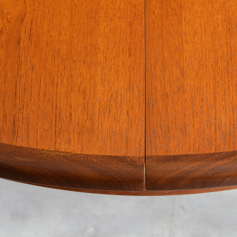 G-PLAN ジープラン　エクステンション ラウンドテーブル76(天板剥離再塗装）