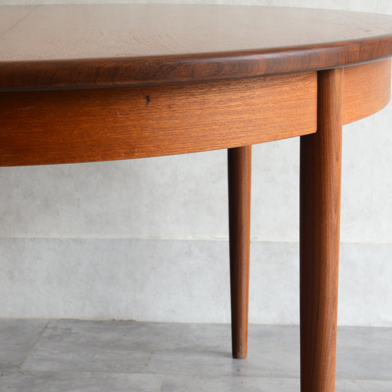 G-PLAN ジープラン　エクステンション ラウンドテーブル76(天板剥離再塗装）