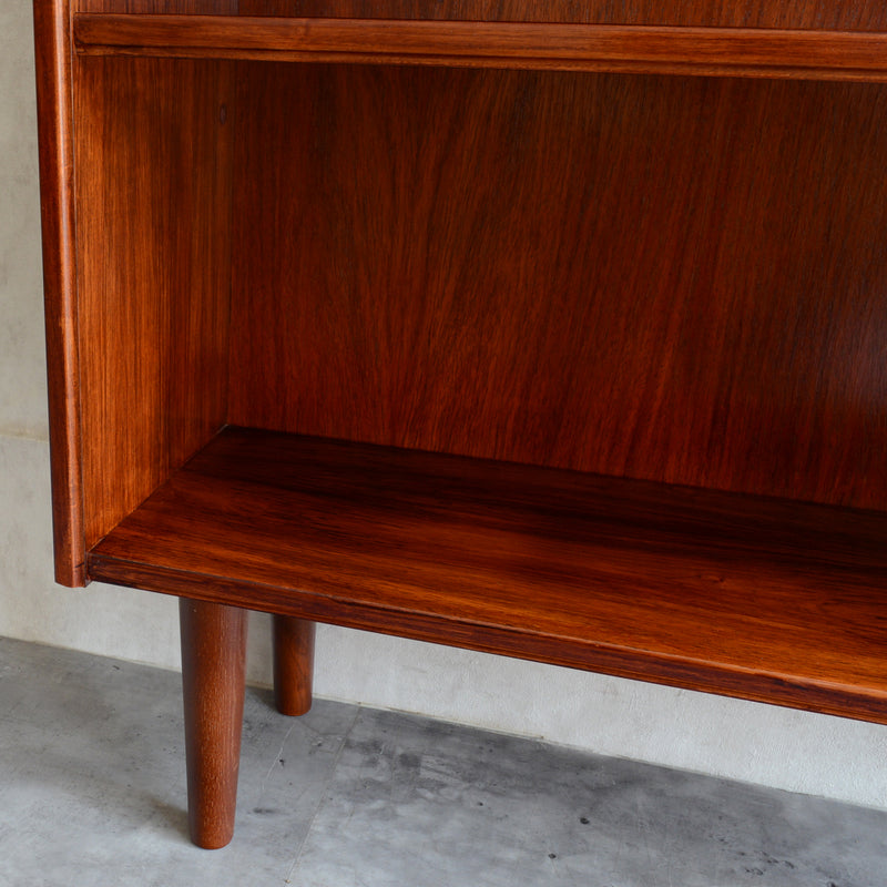 デンマーク ヴィンテージ ブックシェルフ (ローズウッド・2段)3-2