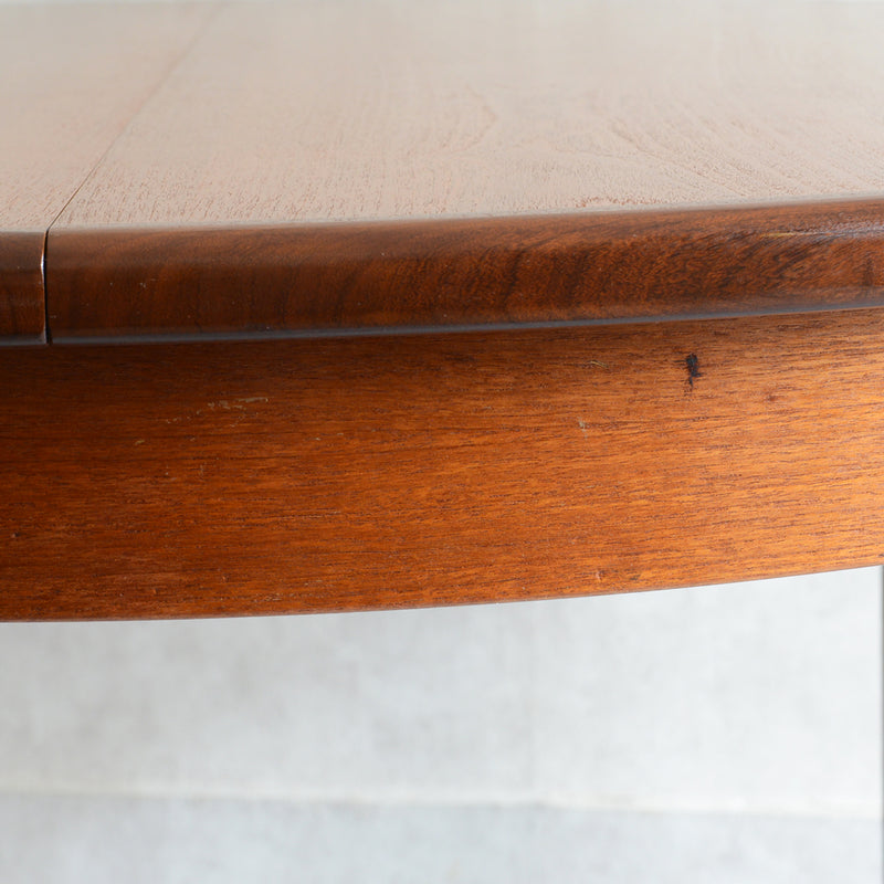 G-PLAN ジープラン　エクステンション ラウンドテーブル76(天板剥離再塗装）