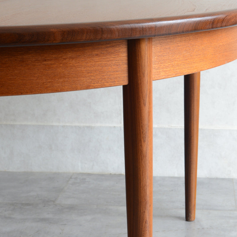 G-PLAN ジープラン　エクステンション ラウンドテーブル76(天板剥離再塗装）