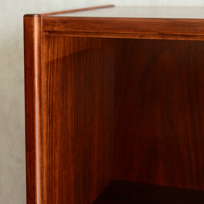 デンマーク ヴィンテージ ブックシェルフ (ローズウッド・2段)3-2