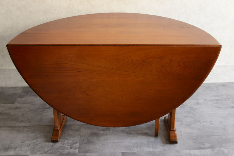 ERCOL　アーコール　ゲートレッグ　エクステンション　ダイニングテーブル