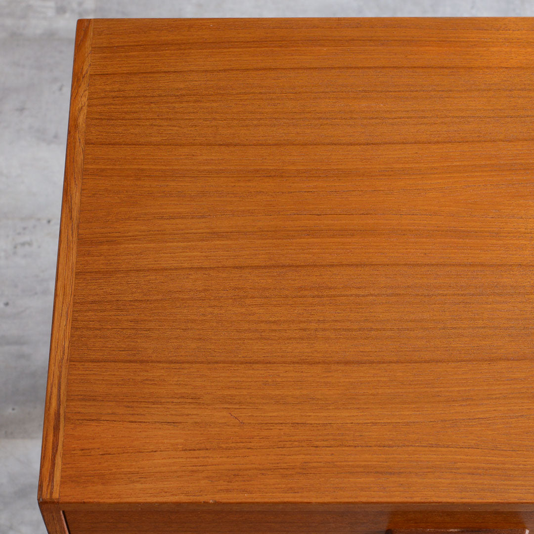 デンマーク チーク２段チェスト/サイドテーブル　5-7