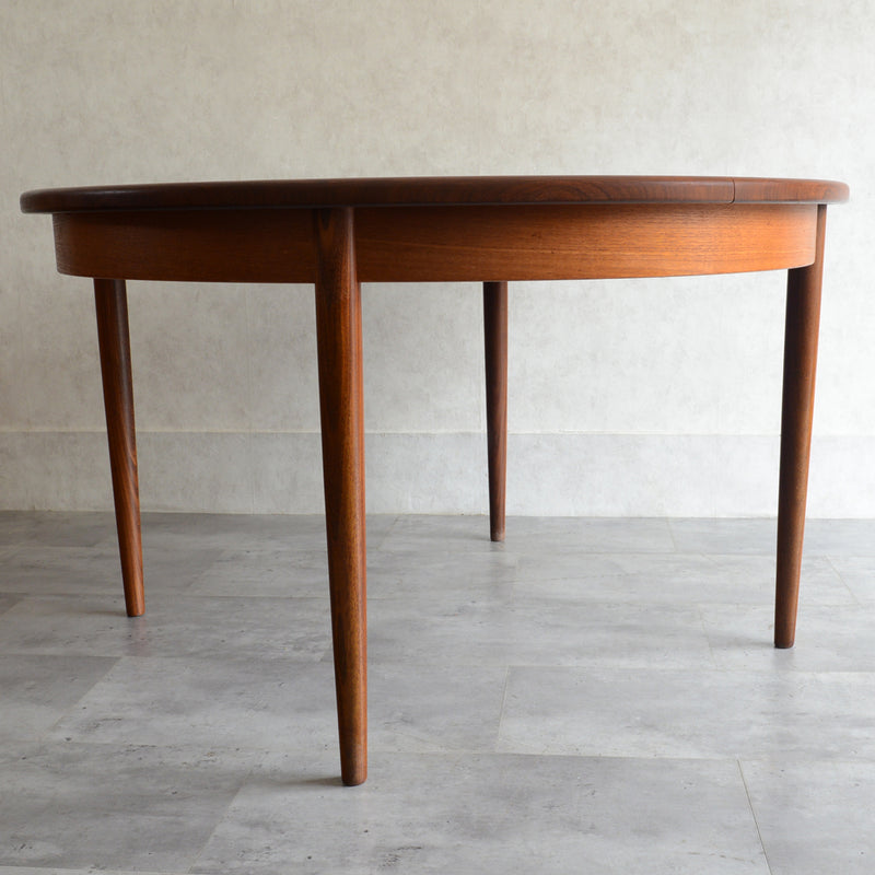 G-PLAN ジープラン　エクステンション ラウンドテーブル76(天板剥離再塗装）