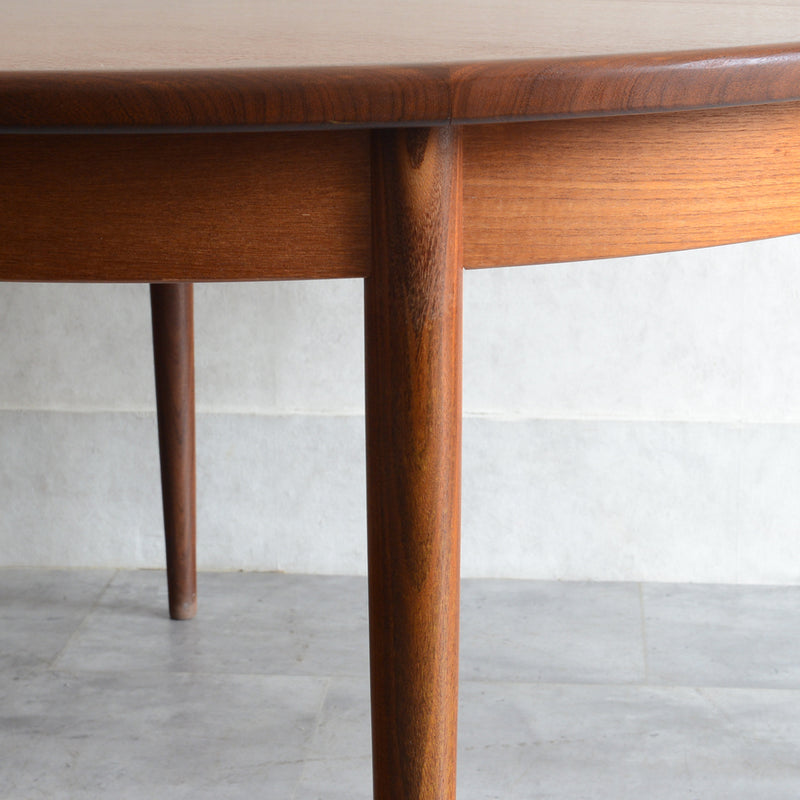 G-PLAN ジープラン　エクステンション ラウンドテーブル76(天板剥離再塗装）