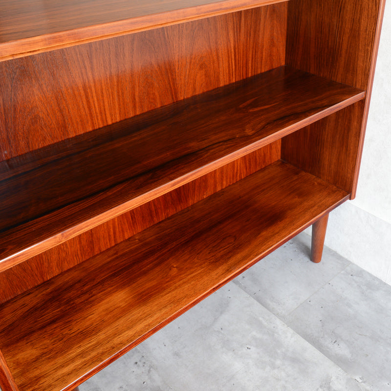 デンマーク ヴィンテージ ブックシェルフ (ローズウッド・2段)3-2