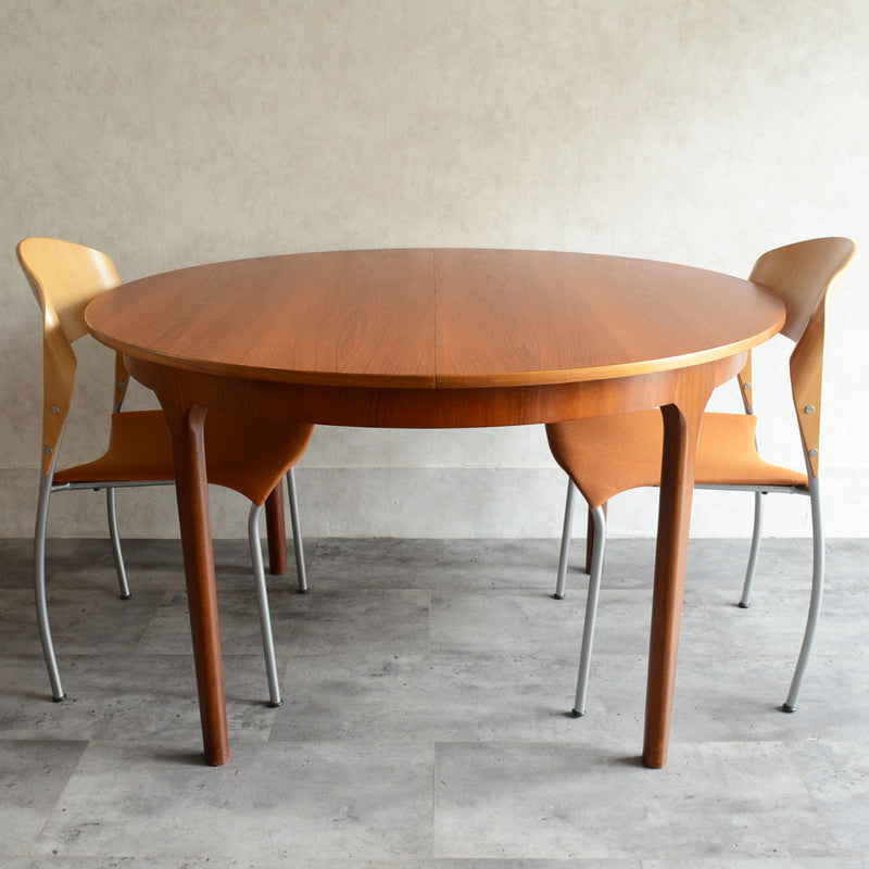 A.H.McINTOSH マッキントッシュ ラウンドエクステンション テーブル11（天板剥離再塗装済）