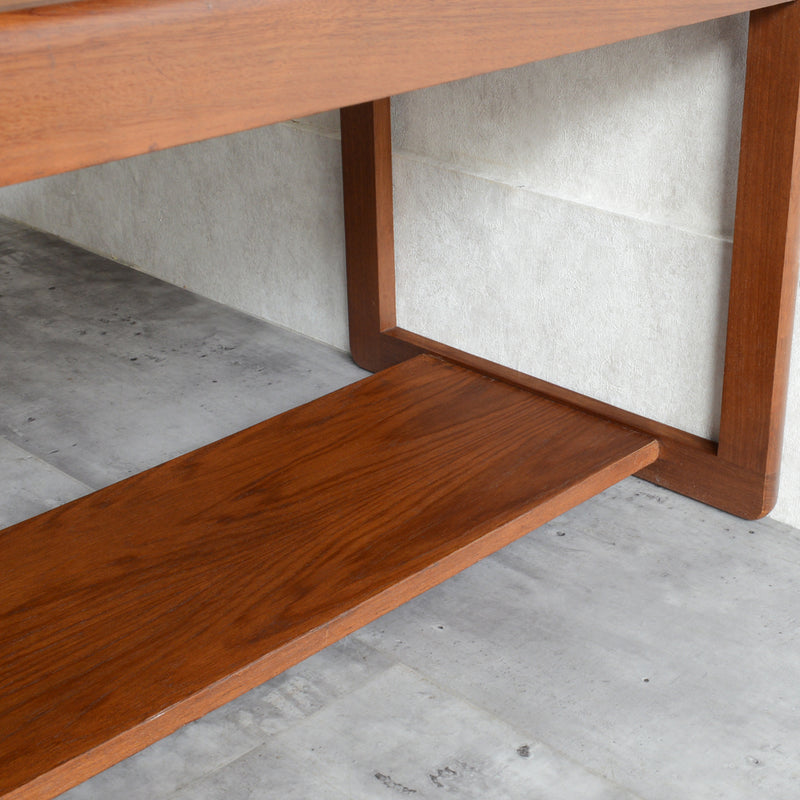 60S チークローテーブル　w2