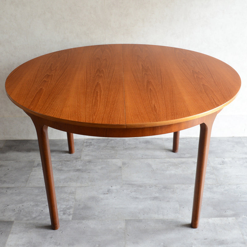 A.H.McINTOSH マッキントッシュ ラウンドエクステンション テーブル11（天板剥離再塗装済）