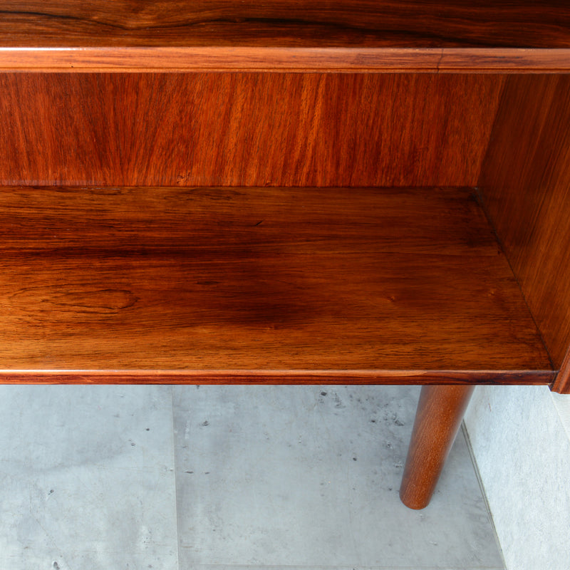 デンマーク ヴィンテージ ブックシェルフ (ローズウッド・2段)3-2