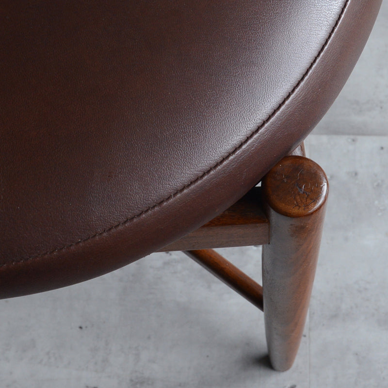 G-PLAN ジープラン フレスコ サーキュラーチェア A(ブラウン）