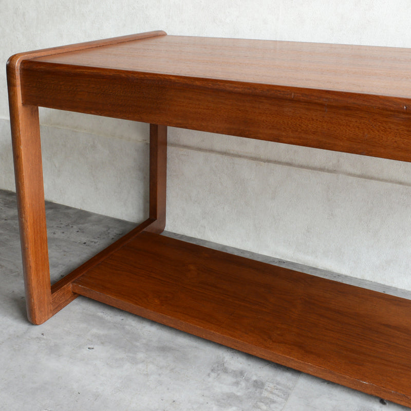 60S チークローテーブル　w2