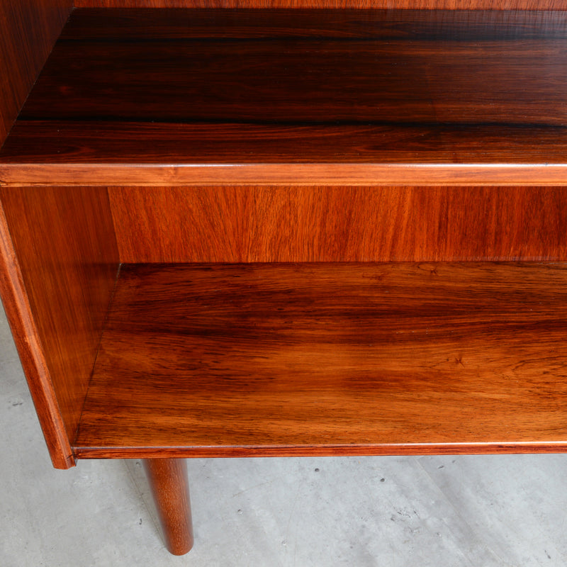 デンマーク ヴィンテージ ブックシェルフ (ローズウッド・2段)3-2