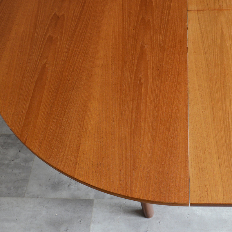 A.H.McINTOSH マッキントッシュ ラウンドエクステンション テーブル11（天板剥離再塗装済）