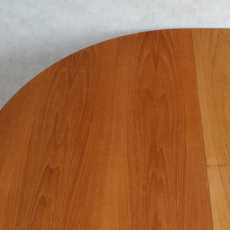 A.H.McINTOSH マッキントッシュ ラウンドエクステンション テーブル11（天板剥離再塗装済）