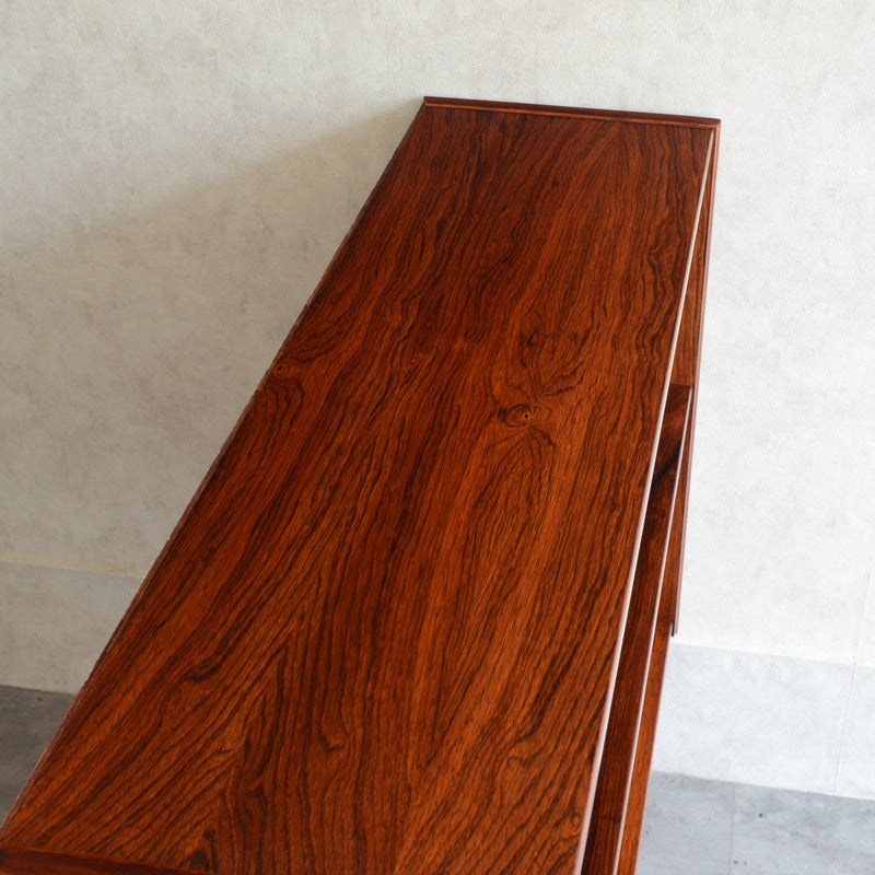 デンマーク ヴィンテージ ブックシェルフ (ローズウッド・2段)3-2