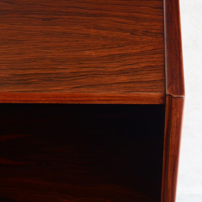 デンマーク ヴィンテージ ブックシェルフ (ローズウッド・2段)3-2